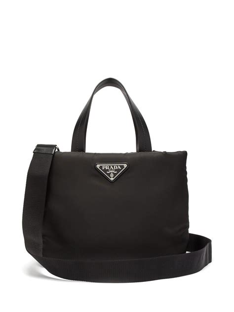 prada small tote bag|Prada small nylon tote.